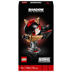 LEGO Sonic the Hedgehog Shadow the Hedgehog 77000 – Yetişkin Oyun Severler İçin Koleksiyonluk Sergilenebilir Model Yapım Seti (720 Parça)