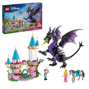 LEGO Disney Princess Malefiz’in Ejderha Formu 43240 – 7 Yaş ve Üzeri Uyuyan Güzel Hayranları için Yaratıcı Oyuncak Yapım Seti (583 Parça)