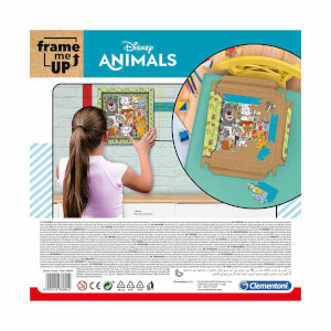 60 Parça Frame Puzzle: Disney Animal Friends
