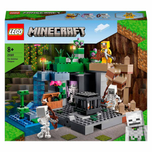  LEGO Minecraft İskelet Zindanı 21189 - 8 Yaş ve Üzeri Çocuklar için Çağırıcı ve Mağara Kâşifi İçeren Oyuncak Yapım Seti (364 Parça)