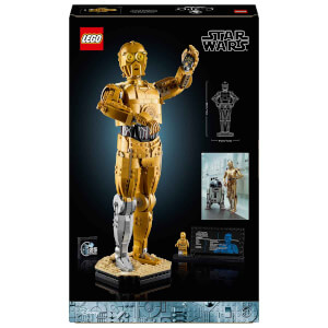 LEGO Star Wars C-3PO 75398 - Yetişkinler için İnşa Edilebilen Koleksiyonluk ve Nostaljik Droid Figürü Yapım Seti (1138 Parça)