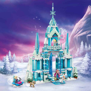 LEGO Disney Karlar Ülkesi Elsa’nın Buz Sarayı 43244 – 6 Yaş ve Üzeri Çocuklar ve Hayranlar için Yaratıcı Oyuncak Yapım Seti (630 Parça)