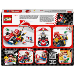 LEGO Super Mario: Mario Kart – Standard Kart 72032 - 7 Yaş ve Üzeri Çocuklar için Koleksiyonluk Yaratıcı Oyuncak Yapım Seti (174 Parça)