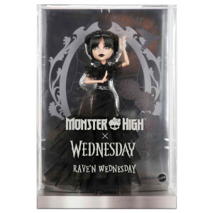 Monster High Wednesday Balo Elbiseli Bebek HXJ03