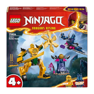 LEGO® NINJAGO® Arin'in Savaş Robotu 71804 - 4 Yaş ve Üzeri Çocuklar için Arin Minifigürü İçeren Yaratıcı Oyuncak Yapım Seti 71804 (104 Parça)