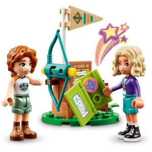 LEGO Friends Macera Kampı Okçuluk Alanı 42622 - 6 Yaş ve Üzeri Çocuklar için Autumn ve Nova Minifigürü İçeren Yaratıcı Oyuncak Yapım Seti (157 Parça)