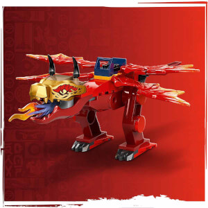 LEGO NINJAGO Kai’nin Kaynak Ejderha Savaşı 71815 - 4 Yaş ve Üzeri Çocuklar için 4 Minifigür İçeren Yaratıcı Oyuncak Yapım Seti (120 Parça)