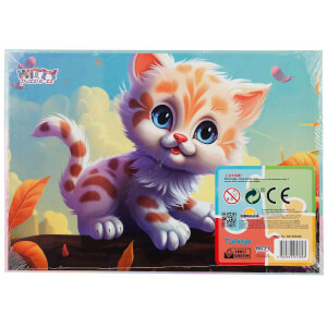 35 Parça Puzzle: Sevimli Kedi