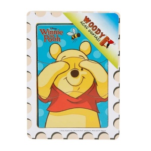 Woody Winnie The Pooh Ahşap Puzzle 3 Parça 