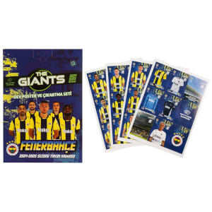 Fenerbahçe The Giants 2024-25 Sezonu Dev Poster ve Çıkartma Seti