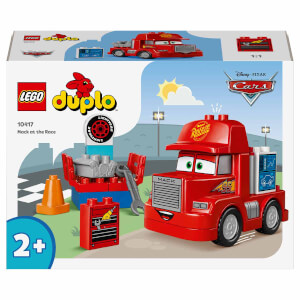 LEGO DUPLO Disney ve Pixar Arabalar Mack Yarışta 10417 - 2 Yaş ve Üzeri Çocuklar için Eğitici Oyuncak Yapım Seti (14 Parça)