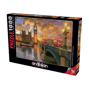 1000 Parça Puzzle : Londra'da Günbatımı
