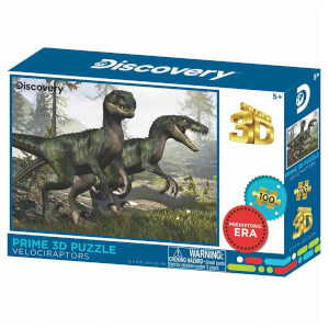 100 Parça 3D Puzzle: Velociraptor