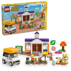 LEGO Animal Crossing K.K. Meydan Konseri 77052 - 7 Yaş ve Üzeri Çocuklar İçin Kafe ve Araç İçeren Oyuncak Yapım Seti (550 Parça)