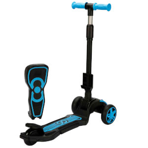 Combo 3 Tekerlekli Katlanabilir Işıklı Oturaklı Scooter