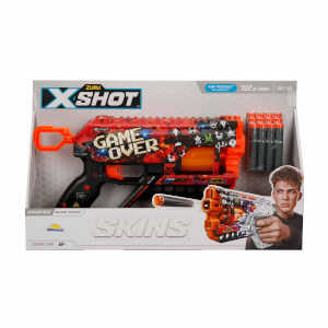 X-Shot Skins Griefer 12 Mermili Sünger Dart Atan Silah 32 cm