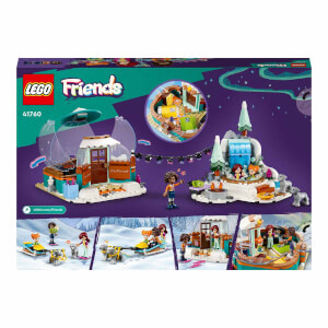 LEGO Friends İglu Tatili Macerası 41760 - 8 Yaş ve Üzeri Çocuklar için 3 Mini Oyuncak Bebek ve Oyuncak Köpek İçeren Yaratıcı Oyuncak Yapım Seti (491 Parça)