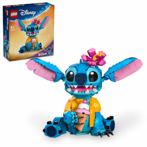 LEGO Disney Stiç 43249 - 9 Yaş ve Üzeri Çocuklar için Dondurma Külahlı İnşa Edilebilen Yaratıcı Oyuncak Yapım Seti (730 Parça)