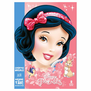 Disney Prenses Maskeni Tak Çıkartma Hediyeli Boyama Kitabı