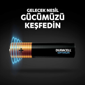 Duracell Optimum AAA İnce Kalem Pil 8’li