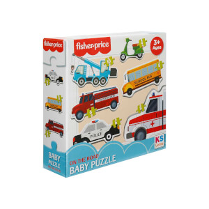 Fisher Price Baby On The Road 6’sı 1 Arada Puzzle