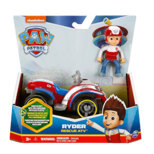 PAW Patrol Ryder ve Görev Aracı Rescue ATV