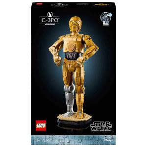 LEGO Star Wars C-3PO 75398 - Yetişkinler için İnşa Edilebilen Koleksiyonluk ve Nostaljik Droid Figürü Yapım Seti (1138 Parça)