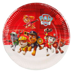 PAW Patrol Desenli Karton Tabak 8’li