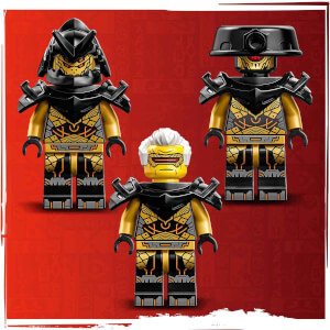  LEGO NINJAGO Lloyd ve Arin'in Ninja Ekibi Robotları 71794 - 9 Yaş ve Üzeri Çocuklar için 2 Savaş Robotu İçeren Yaratıcı Oyuncak Yapım Seti (764 Parça)