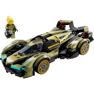 LEGO Speed Champions Lamborghini Lambo V12 Vision GT Süper Araba 76923 – 10 Yaş ve Üzeri Araç Tutkunları İçin Yaratıcı Oyuncak Yapım Seti (230 Parça)