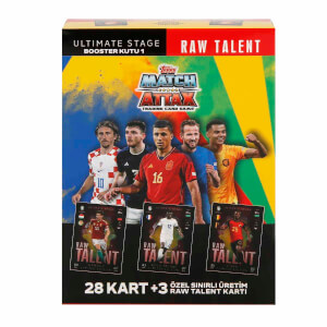 UEFA Euro 2024 Almanya Match Attax Booster Kutu