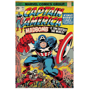 Prime 3D 300 Parça 3D Puzzle: Marvel Comics Captain America