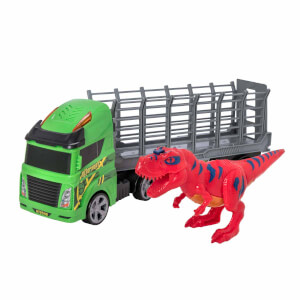 Teamsterz Mighty Machines Sesli ve Işıklı Dino Transporter 