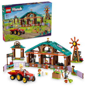 LEGO® Friends Çiftlik Hayvanı Barınağı 42617 - 6 Yaş ve Üzeri Çocuklar için 8 Figür İçeren Yaratıcı Oyuncak Yapım Seti (489 Parça)