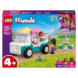 LEGO Friends Heartlake City Dondurma Kamyonu 42644 - 4 Yaş ve Üzeri Çocuklar için Mini Bebek İçeren Yaratıcı Oyuncak Yapım Seti (92 Parça)