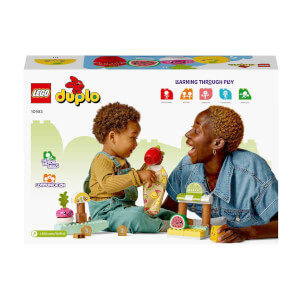  LEGO DUPLO İlk Organik Manav 10983 - 18 Ay ve Üzeri Küçük Çocuklar için Eğitici Oyuncak Yapım Seti (40 Parça)