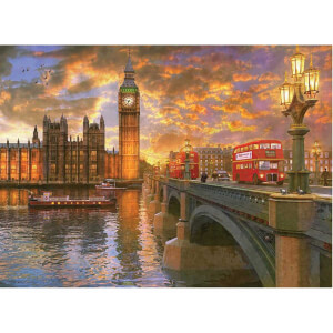 1000 Parça Puzzle : Londra'da Günbatımı