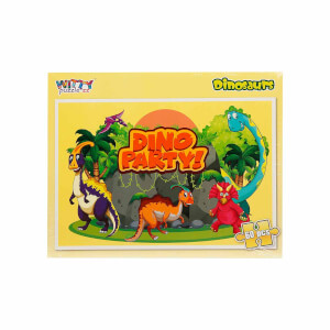 60 Parça Puzzle: Dinozor Partisi