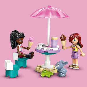 LEGO Friends Heartlake City Dondurma Kamyonu 42644 - 4 Yaş ve Üzeri Çocuklar için Mini Bebek İçeren Yaratıcı Oyuncak Yapım Seti (92 Parça)