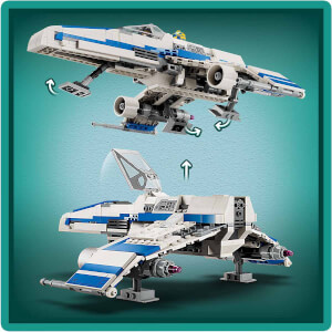 LEGO Star Wars: Ahsoka Yeni Republic E-Wing Shin Hati'nin Starfighter'ına Karşı 75364