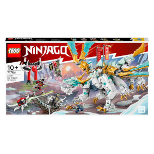  LEGO NINJAGO Zane’in Buz Ejderhası Yaratığı 71786 - 10 Yaş ve Üzeri Çocuklar için Ejderha Figürü İçeren Yaratıcı Oyuncak Yapım Seti (973 Parça)