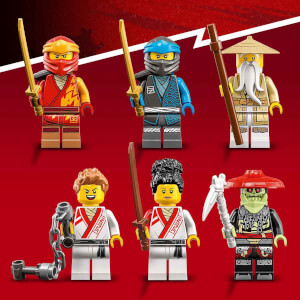  LEGO NINJAGO Yaratıcı Ninja Yapım Parçası Kutusu 71787 - 5 Yaş ve Üzeri Çocuklar için Araçlar, Dövüş Okulu ve Minifigürler İçeren Yaratıcı Oyuncak Yapım Seti (530 Parça)