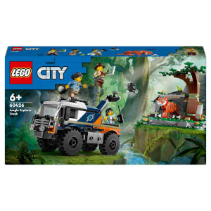 LEGO City Orman Kaşifinin Arazi Kamyonu 60426 - 6 Yaş ve Üzeri Çocuklar için Yaratıcı Oyuncak Yapım Seti (314 Parça)