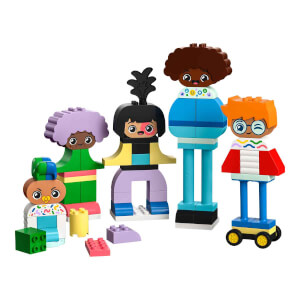 LEGO® DUPLO® Kasabası İnşa Edilebilen Duygulu İnsanlar 10423 - 3 Yaş ve Üzeri Çocuklar için Eğitici Oyuncak Yapım Seti (71 Parça)