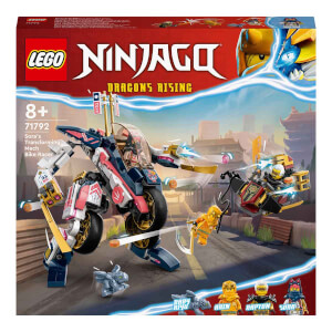 LEGO NINJAGO Sora'nın Dönüşen Robot Motosiklet Yarışçısı 71792