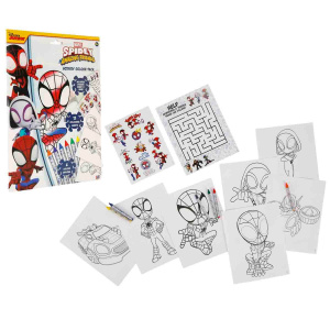 Spidey and His Amazing Friends Boyama ve Aktivite Seti