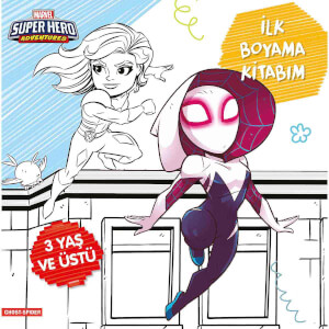 Marvel Super Hero Adventures Ghost Spider İlk Boyama Kitabım