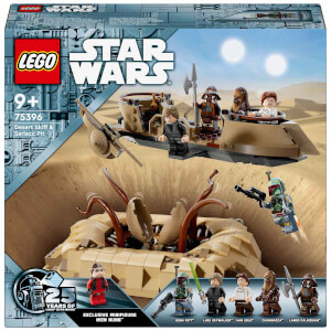 LEGO Star Wars: Jedi’ın Dönüşü Çöl Skiff’i ve Sarlacc Çukuru 75396 - 9 Yaş ve Üzeri Star Wars Sevenler İçin Oyuncak Araç Yapım Seti (558 Parça)
