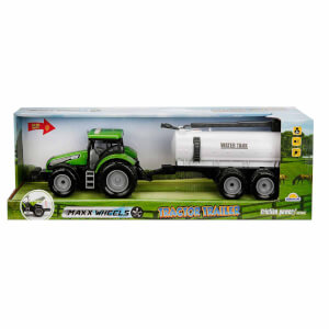 Maxx Wheels Sesli Ve Işıklı Römorklu Traktör 44 cm