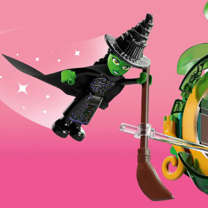 LEGO Wicked Emerald City’ye Hoş Geldiniz 75684 - 9 Yaş ve Üzeri Çocuklar için Kule Modeli, Glinda ve Elphaba Mini Bebekleri İçeren Yaratıcı Oyuncak Yapım Seti (945 Parça)